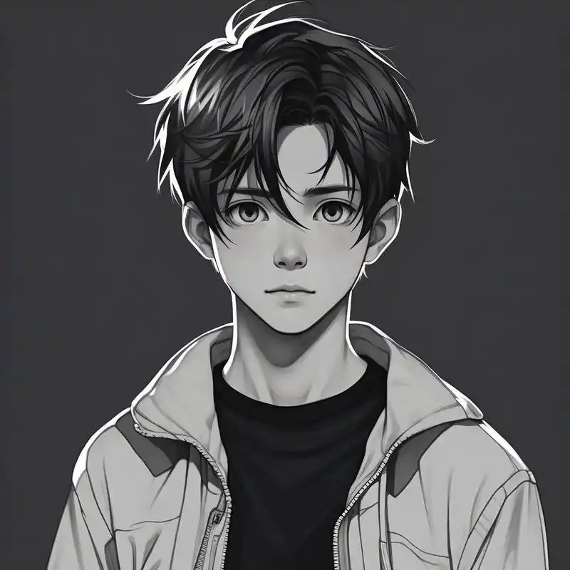 男生手绘头像来啦99