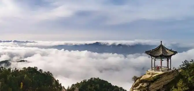 大美山西吕梁北武当仙境