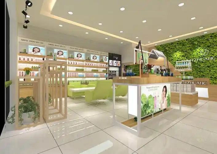 日化店相信在客流方面十分的欠缺,所以要在装修设计时要表现出足够的