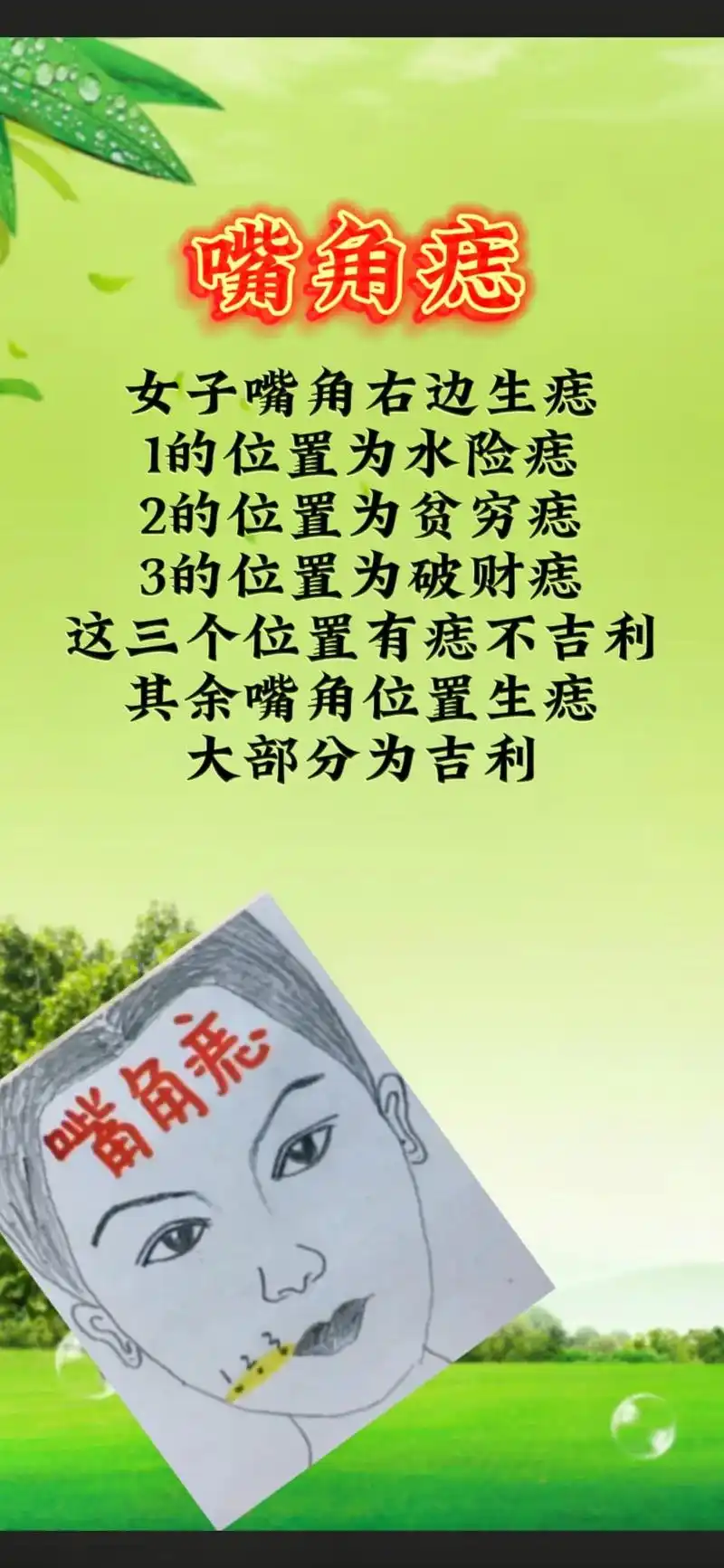 你脸上的痣代表什么含义 大家抓紧对号入座吧#痣的含义 #痣 - 兑趑