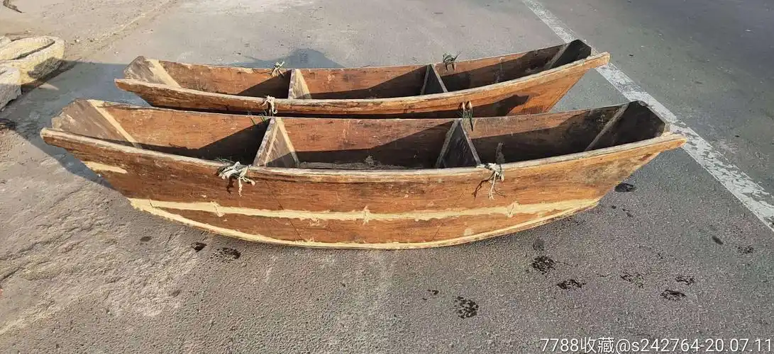 老木船一对,完整包老,正常使用.一对1980元不包邮