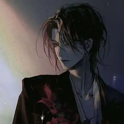 动漫男头高冷忧郁特别丧的头像男抑郁高清