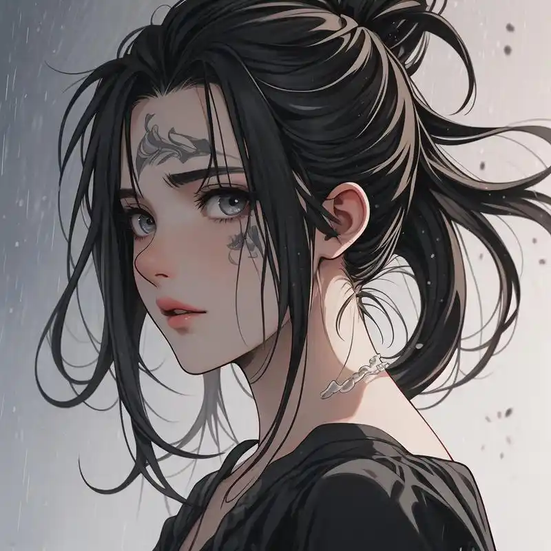 动漫抑郁风女生头像92