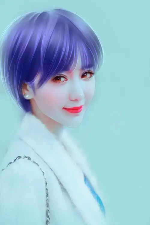 明星照片转手绘