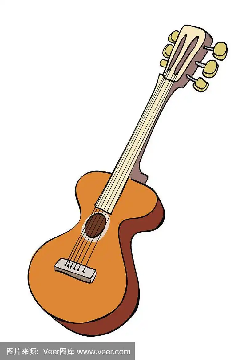 吉他卡通形象