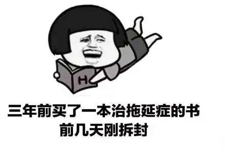 懒人永远满值在线,做事永不在状态,重度晚期拖延症患者