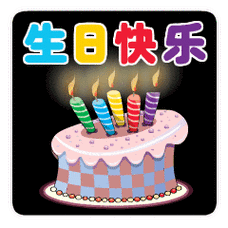 祝您生日快乐聊天动态表情图