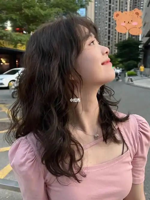 中长发女生一定要做的卷发6015发量多也能烫,细软发质服贴女孩必