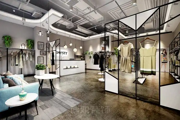 宁波女装店装修,宁波女装店装潢设计,宁波女装店装修效果图,宁波装修