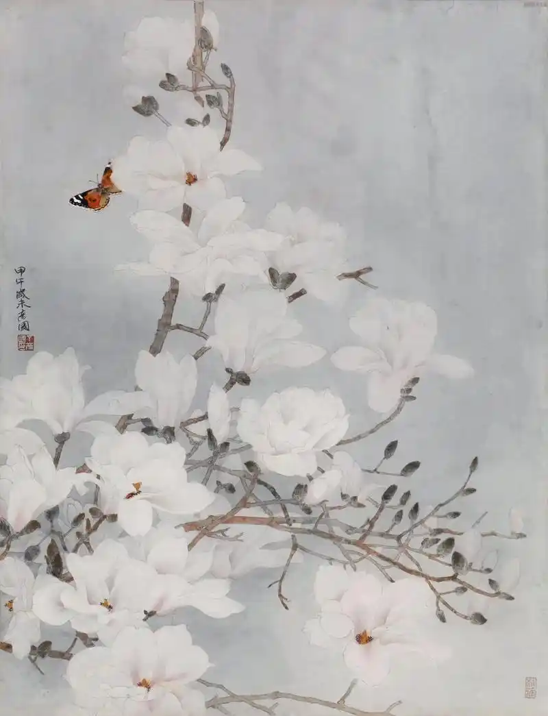 每日一画,继续分享丁彦国先生作品#国画 #工笔画 - 抖音