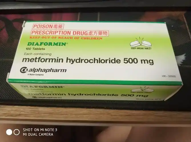 metformin hydrochloride 500mg alphapharm 处方药