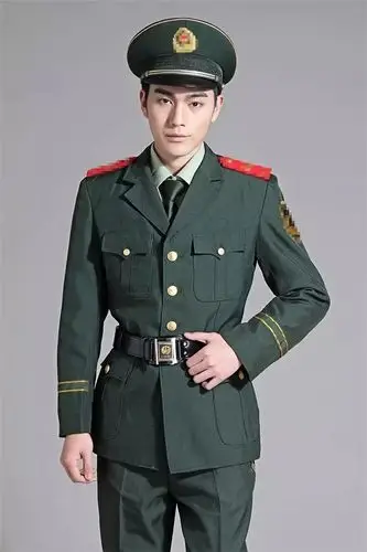 武警士兵冬常服_2018年武警新式军装_07式武警军服