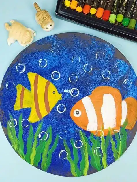 水粉儿童画水粉儿童画范画