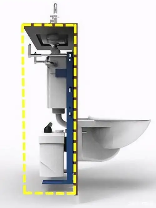 67安装大普壁挂马桶就要做假墙