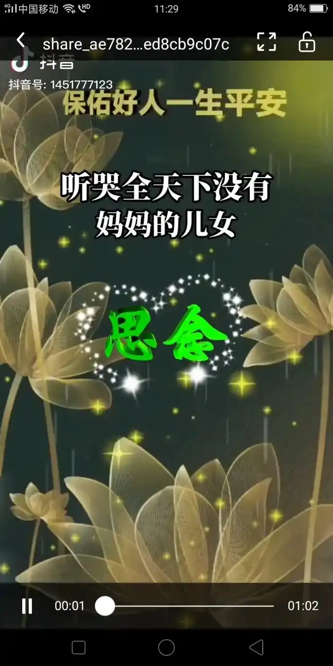 中元节,思念亲人.有种爱不求回报,那是母亲.青山不老,流水更 - 抖音
