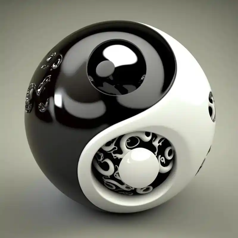 太极头像 #ai绘画#抖音图文来了 #视觉艺术 #视觉震撼 - 抖音