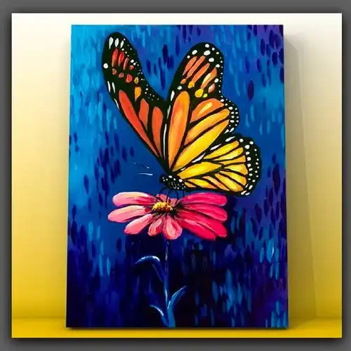 丙烯画#儿童水粉画超话