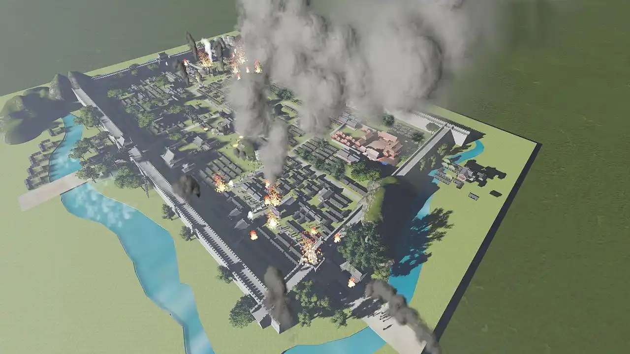 微缩模型 战争沙盘设计