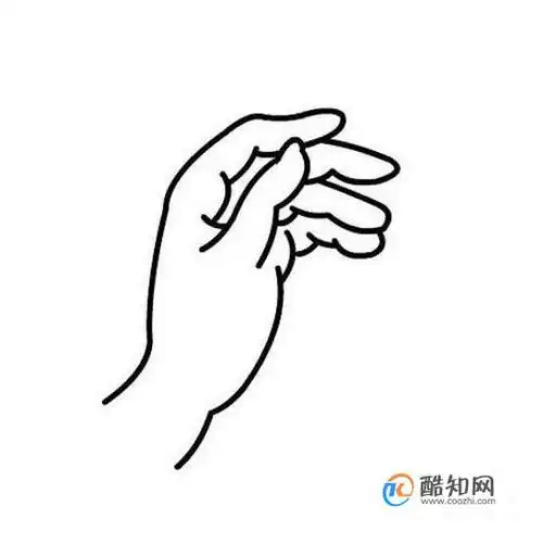 手简笔画怎么画优质