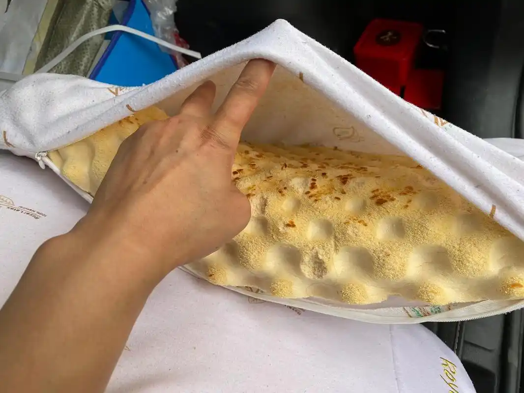 乳胶枕粉化掉碎末这样了,原因!