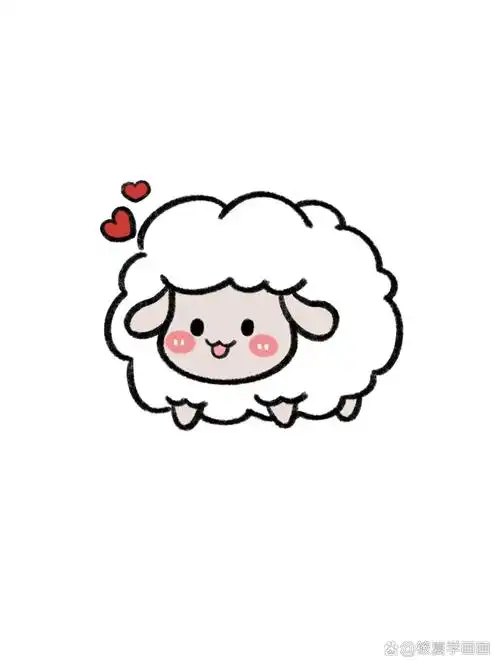 今天分享超萌小动物简笔画,一笔一划都是爱的形状哦!