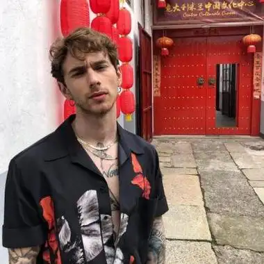 高级感纹身头像男真人欧美范霸气十足的ins风满背纹身头像图片