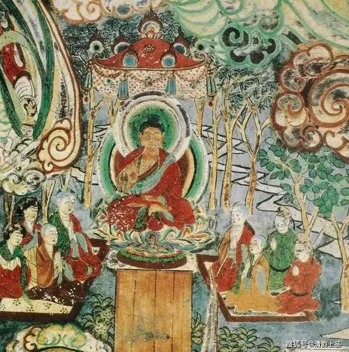 国之瑰宝,敦煌壁画,细节高清图_艺术