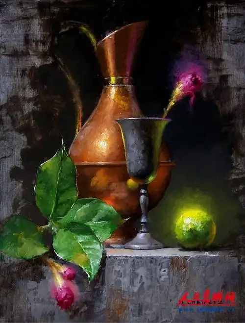 美国艺术家davidcheifetz油画静物作品欣赏