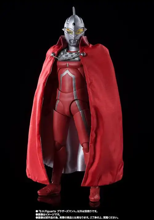 新品万代shfiguarts奥特曼六兄弟兄弟披风