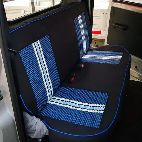 东风途逸t5货车座套改装配件国六单双排小霸王卡全包围仿真皮坐垫 黑