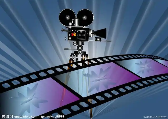 动感电影胶卷图片