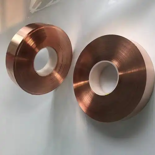【厂家直销无氧紫铜带 t2/t3紫铜板 纯导电耐高温照相铜板批发】图片