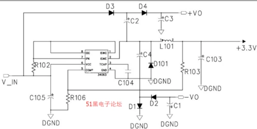 mc34063引脚图与pdf中文资料下载含各种电路图解析共14页非常详细