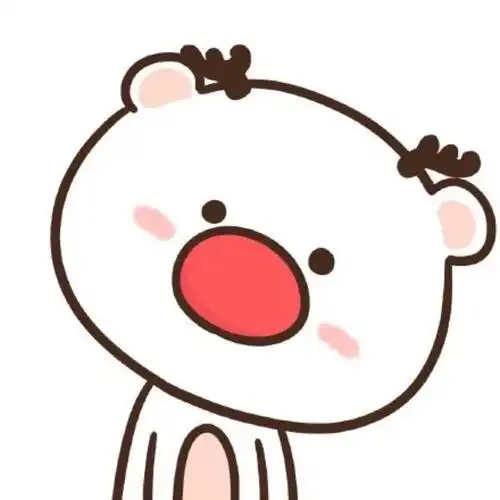 卡通可爱简约小清新情侣头像圣诞大头麋鹿