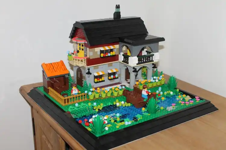 moc-河边的房子-积木高手-乐高免费图纸说明书下载