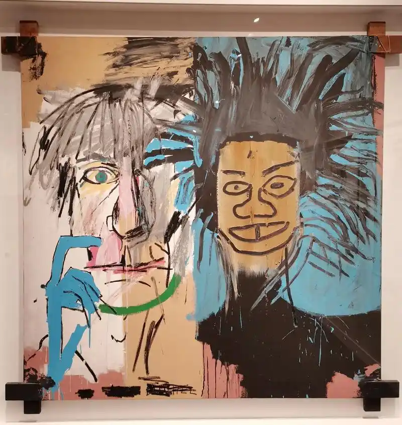 让米歇尔巴斯奎特创作了属于自己的艺术语言美国涂鸦艺术开创者