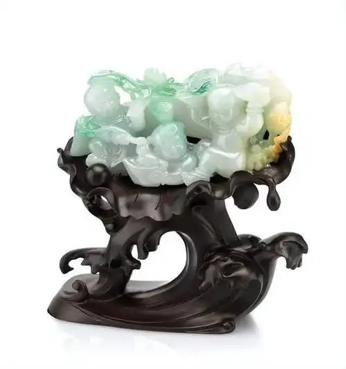 他们把色彩雕活了!4招把握翡翠玉石摆件的色彩运用