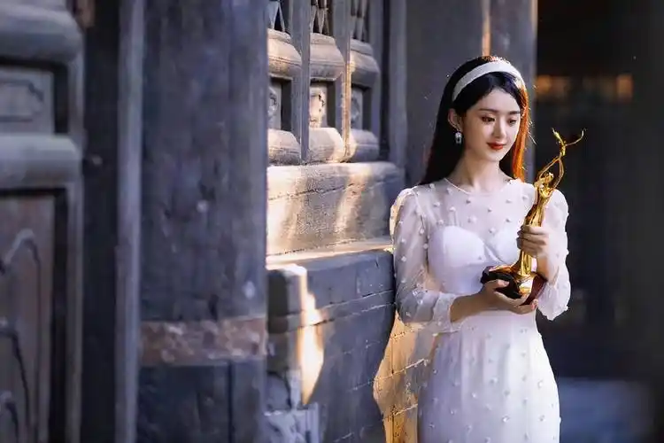 网友整理的赵丽颖宣传片截图,每一帧都是精致小脸,又见百合!