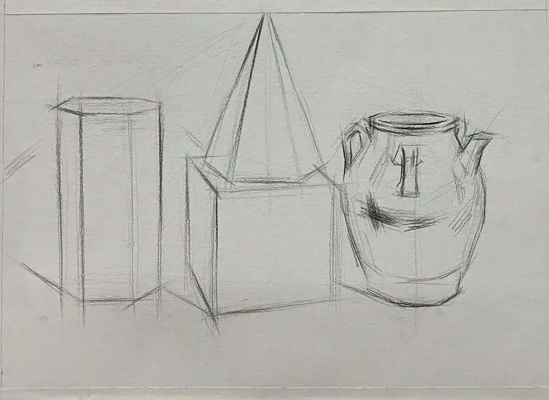 素描 #一起学画画 #画画  - 抖音