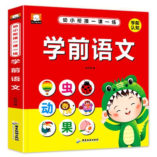 儿童学前教育书籍 幼小衔接学前识语文幼儿园大班学前班练习册儿童