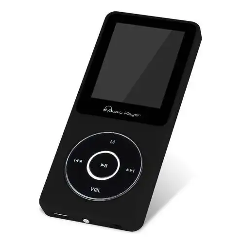 锋立 无损mp3播放器 迷你便携运动跑步mp3 无损8g高音质有屏幕 炫酷黑