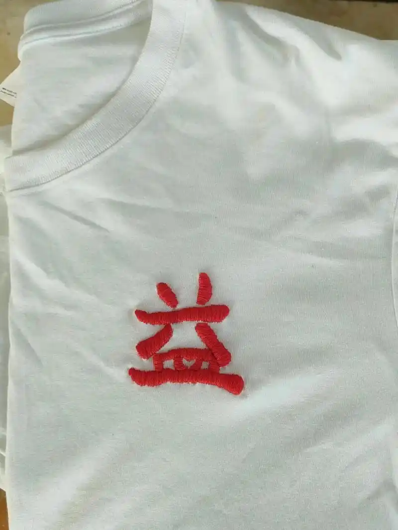 终于完成了,手绣版公益衫 #肖战 #肖战公益衫  #肖战的小 - 抖音