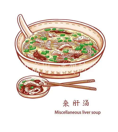 为up旅行定制的陕西特色美食小吃西安/插画师/6年前/3614浏览忘江