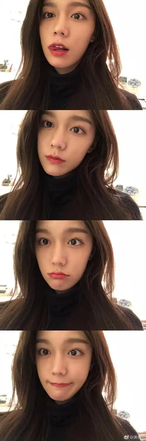 綦美合现在的双眼皮是长开的那种吗?