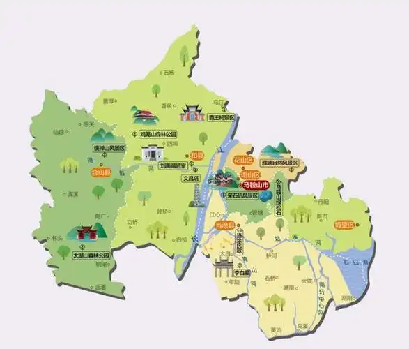 马鞍山市地图每日人文地图安徽省马鞍山市马鞍山的十大美女