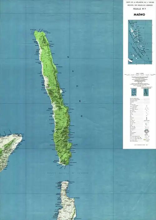 下面是2014年最新的maewo,所处国家:瓦努阿图.地图图片如下