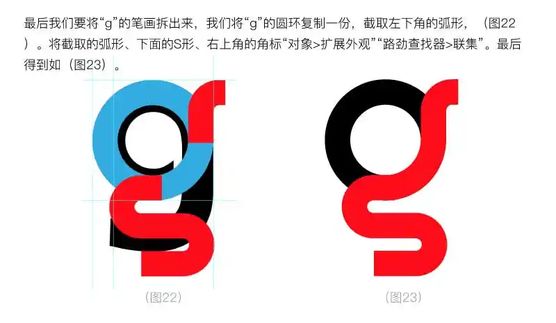 ai制作漂亮的彩虹英文字母logo教程