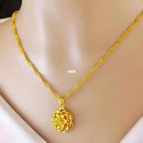 花朵吊坠寓意#桐乡东兴街中国黄金