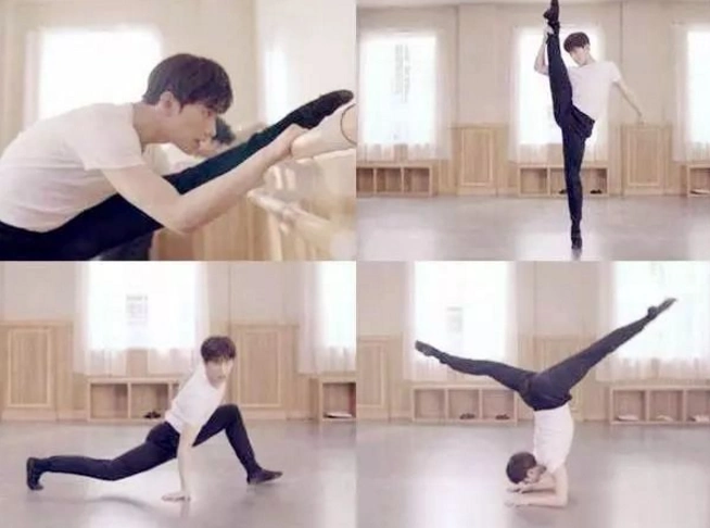 男星挑战一字马,杨洋倒立劈叉,鹿晗痛苦,他裤裆破裂笑到喷饭!