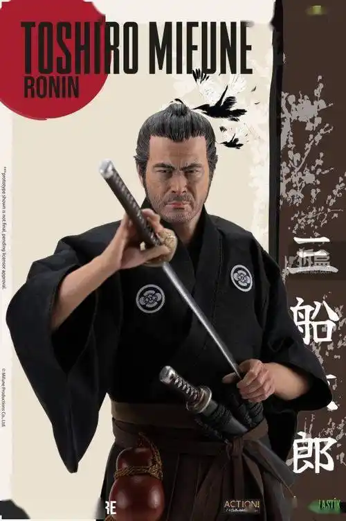 infinite statue 传奇演员 三船敏郎 黑泽明 1/6可动人偶_电影_浪人